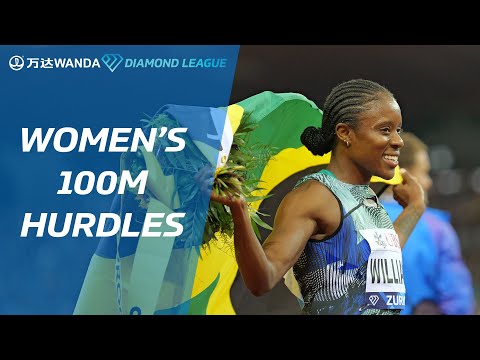 Jamaica&#039;s Danielle Williams storms to victory in 100m hurdles in Zurich - Wanda Diamond League 2023