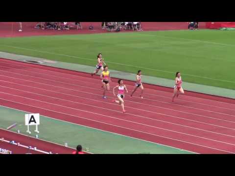 2016 西日本学生陸上 女子200m予選6
