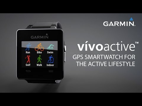 Garmin vívoactive®: GPS Smartwatch for the Active Lifestyle