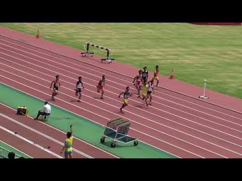 2018 茨城県高校個人選手権 1年男子100m予選3組