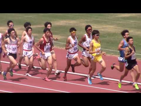 平成 29 年度第 1 回関西学連競技会　男子1500ｍ1組