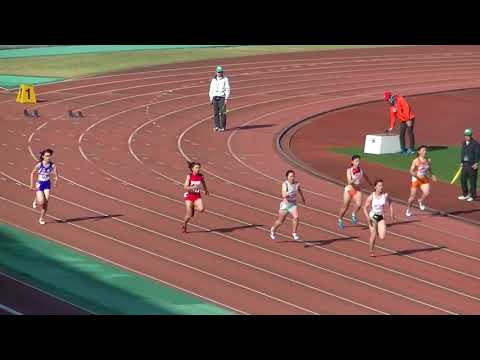 20180317_第3回宮崎県記録会_一般・高校女子100m_7組