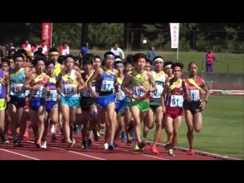 しらかわ駅伝2018 A競技高校男子スタート