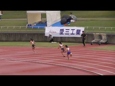 第18回中部実業団陸上競技選手権大会　女子4×100mR　第2組　2017/10/14