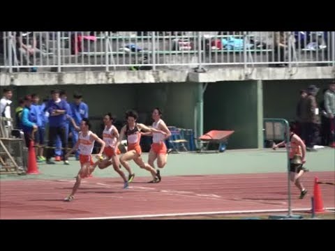 第27回群馬大学競技会2018.4.1 男子100m2組