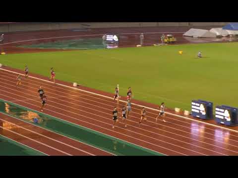 男子4×100mR 予選3組　U18日本選手権 R01