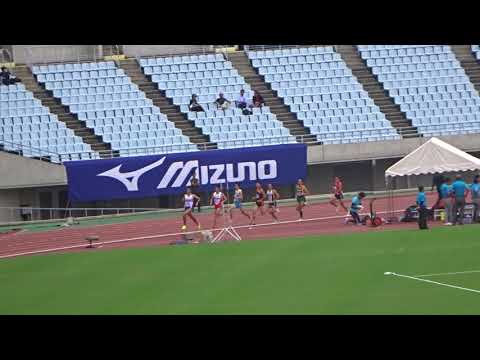 全日本実業団陸上2017・男子800m予選3組、1着：田中匠瑛（盛岡市役所）1分52秒72
