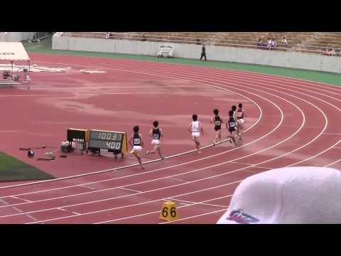 2015 東海学生陸上 男子800m　予選3