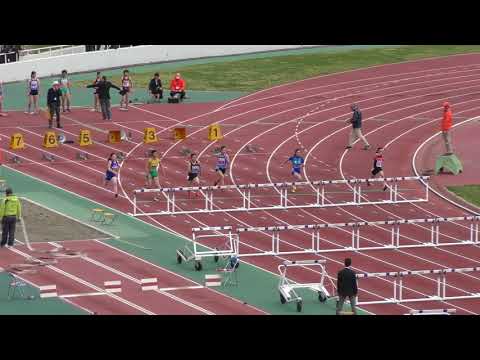 H30　千葉県記録会　女子100mH　5組