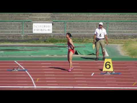 2018全国高校選抜陸上　女子S・T300m6組（最終組）