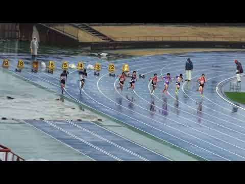 2018 水戸陸上記録会 高校・一般男子100m2組