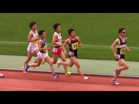 第81回京都学生陸上競技対校選手権大会　男子オープン5000ｍ