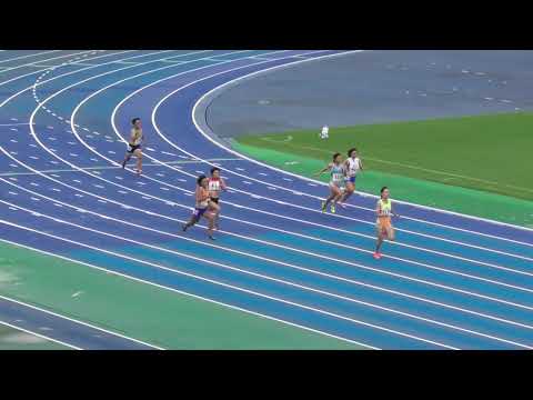 2018近畿高校ユース　2年女子200m予選3組