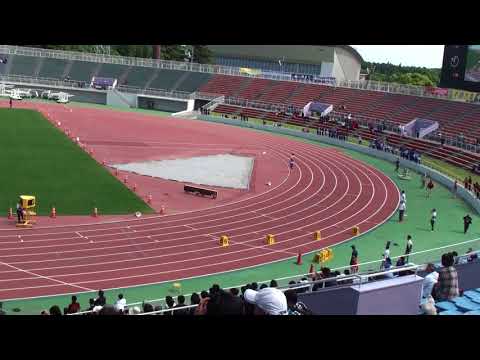 2018 茨城県高校総体陸上 女子七種競技800m 1組