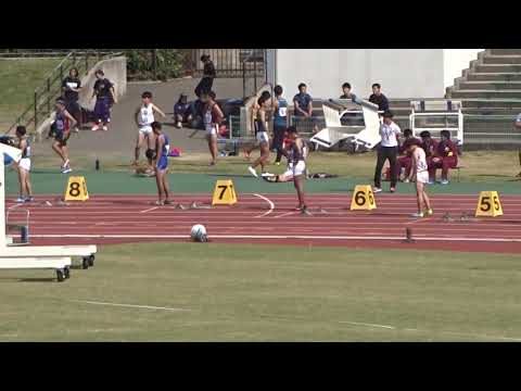 2018 関西学生陸上競技種目別選手権大会　男子200ｍ準決勝2組