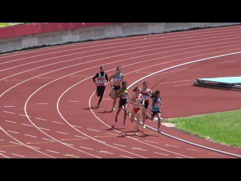 800m women heat 2 - Asian Junior 2016