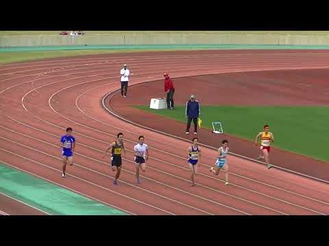 20180317_第3回宮崎県記録会_一般・高校男子100m_13組