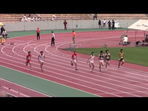 2015 東海学生陸上 男子100m 準決勝3