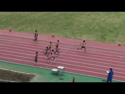 2018 第1回県記録会 中学男子100m2組