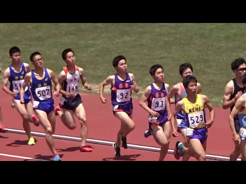 第56回　福井県陸上競技選手権大会　男子1500ｍ予選6組