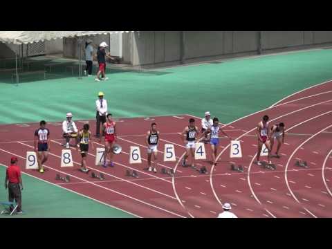 平成29年度 全国高校陸上北九州地区大会 男子100m決勝