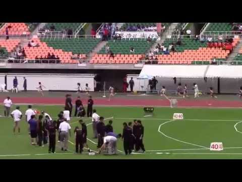 2015 東海高校総体 女子4×100mR 準決勝1