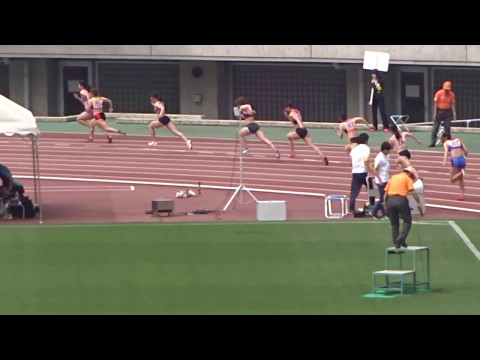 第94回関西学生陸上競技対校選手権大会　女子200ｍ準決勝2組
