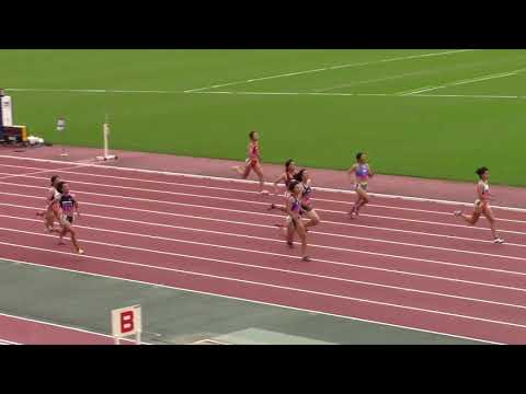 2019日本インカレ陸上 女子400m 準決勝1～2