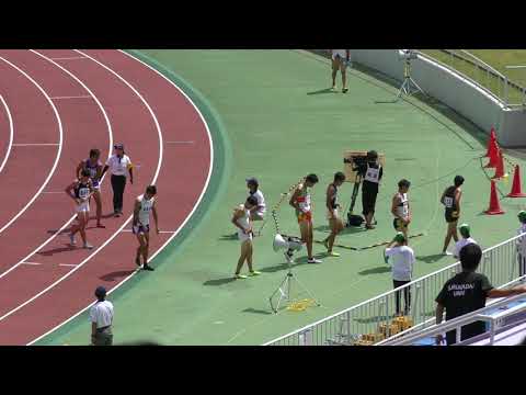 H30　関東選手権　男子100m　準決勝1組