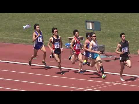 第63回関西実業団陸上競技選手権大会　男子800ｍ1組