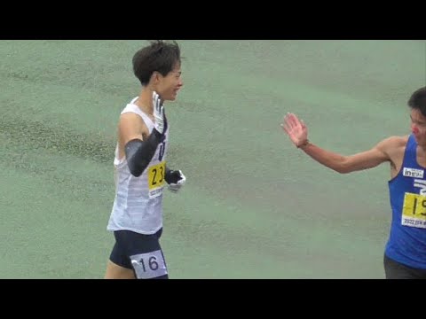男子1500ｍ予選　日本学生個人陸上2022.4.15