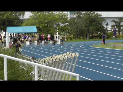 2016 07 30 順大競技会 男子100m 川島