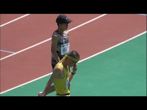 高校男子5000m6組(金栗記念陸上2022)