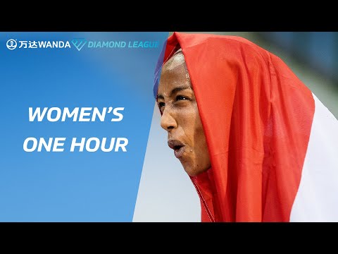 Sifan Hassan breaks one hour world record in Brussels - Wanda Diamond League