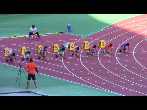 2017年　埼玉県　新人戦県大会　男子100m決勝