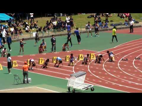 20180429 大阪陸上競技カーニバル　高校男子　100m　予選　3組