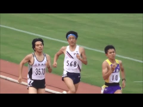群馬県陸上競技選手権2016 男子1500ｍ決勝