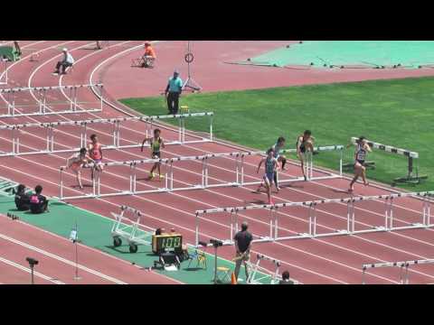 H29　千葉県高校総体　男子110mH　予選3組