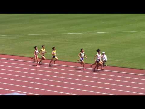 2016 岡山インターハイ陸上 女子800m予選4