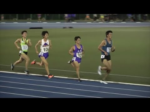 大東文化大学ナイター競技会2018 男子5000m8組