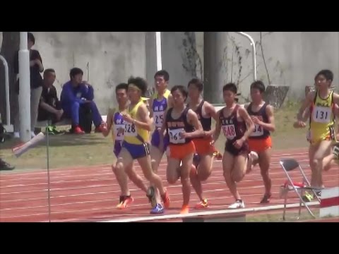 群馬県春季記録会2017(桐生会場) 男子1500m1組
