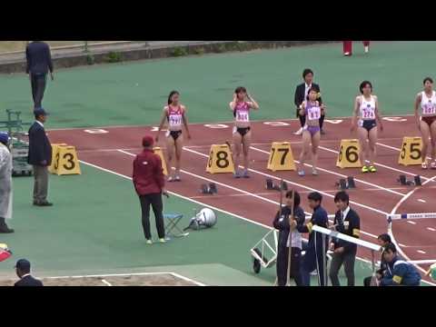 第66回大阪学生陸上競技対校選手権大会　女子 100ｍＨ(0.840m) 決勝