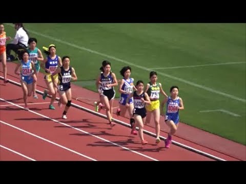 群馬リレーカーニバル2018 女子1500m4組