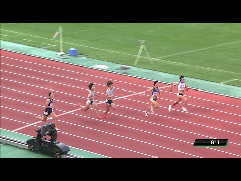 【第104回日本選手権】 女子 100ｍ 予選4組