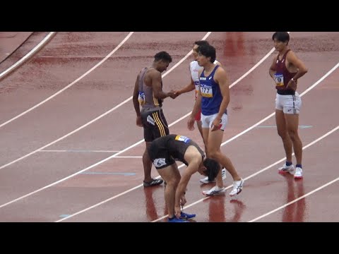 決勝 GP男子110mH 織田記念陸上2024