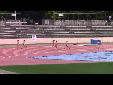 2015日本学生個人陸上　女子200m予選6