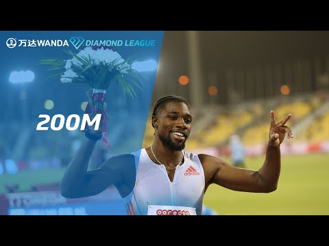 Noah Lyles beats Fred Kerley in the 200m in Doha - Wanda Diamond League 2022