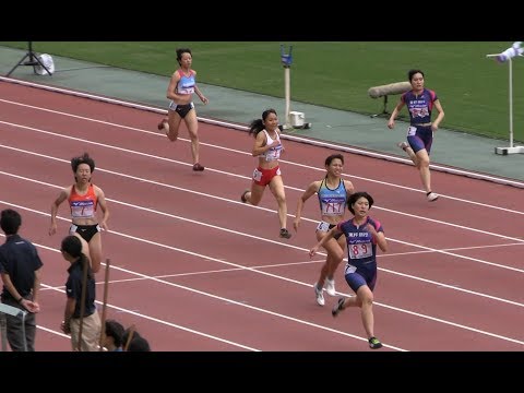 女子400m決勝 ★全日本実業団陸上 2019.9 松本奈菜子/稲岡真由