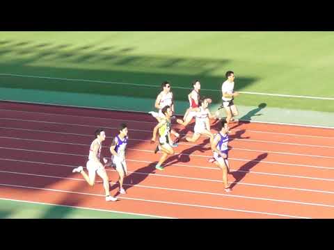 2018京都府陸上選手権　男子100ｍ決勝