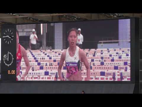 H30　日本インカレ　女子七種競技100mH　4組